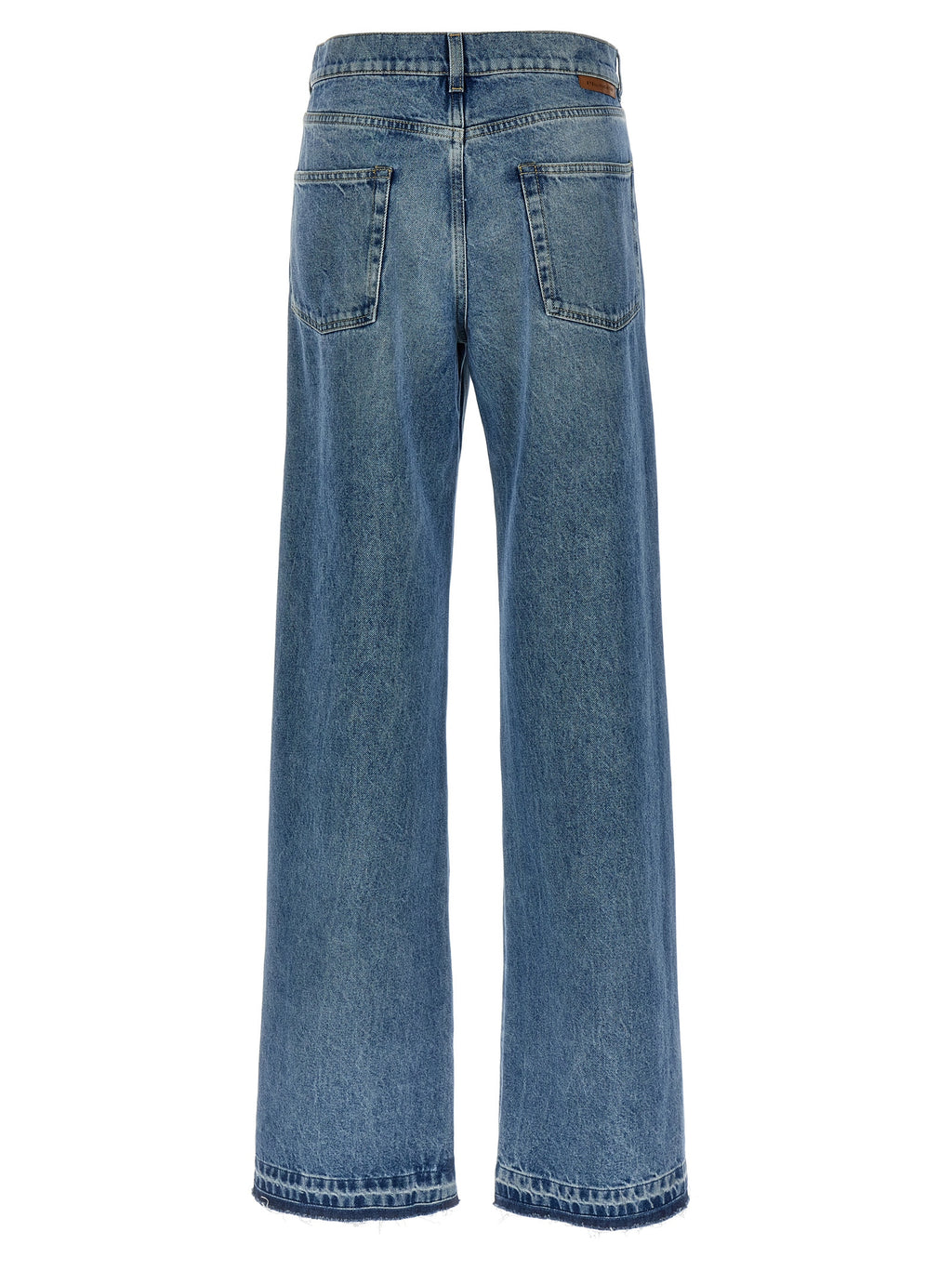 Blue Cotton Jeans Denim