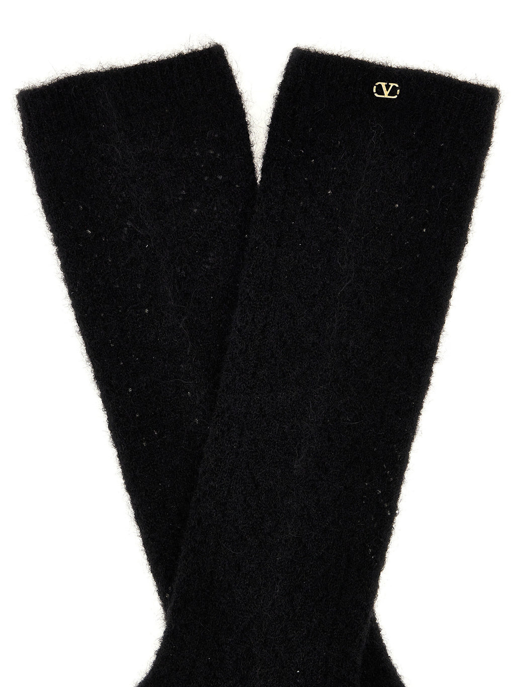 Black Wool Socks