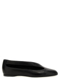Black Lamb Leather Ballet Flats