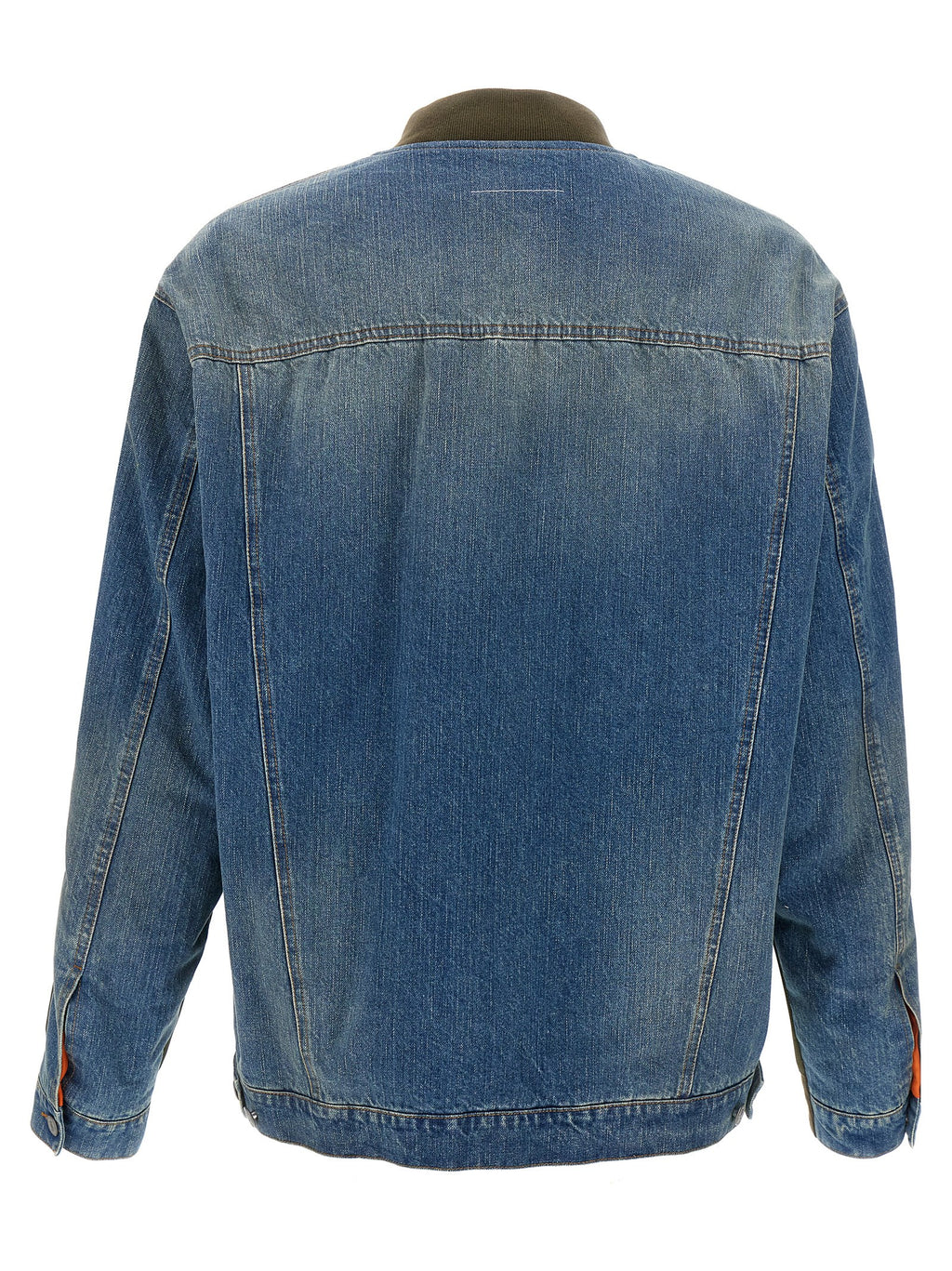 Multicolor Polyamide Bomber