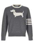 Gray Cotton Cardigan