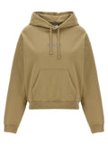 Beige Cotton Hoodie