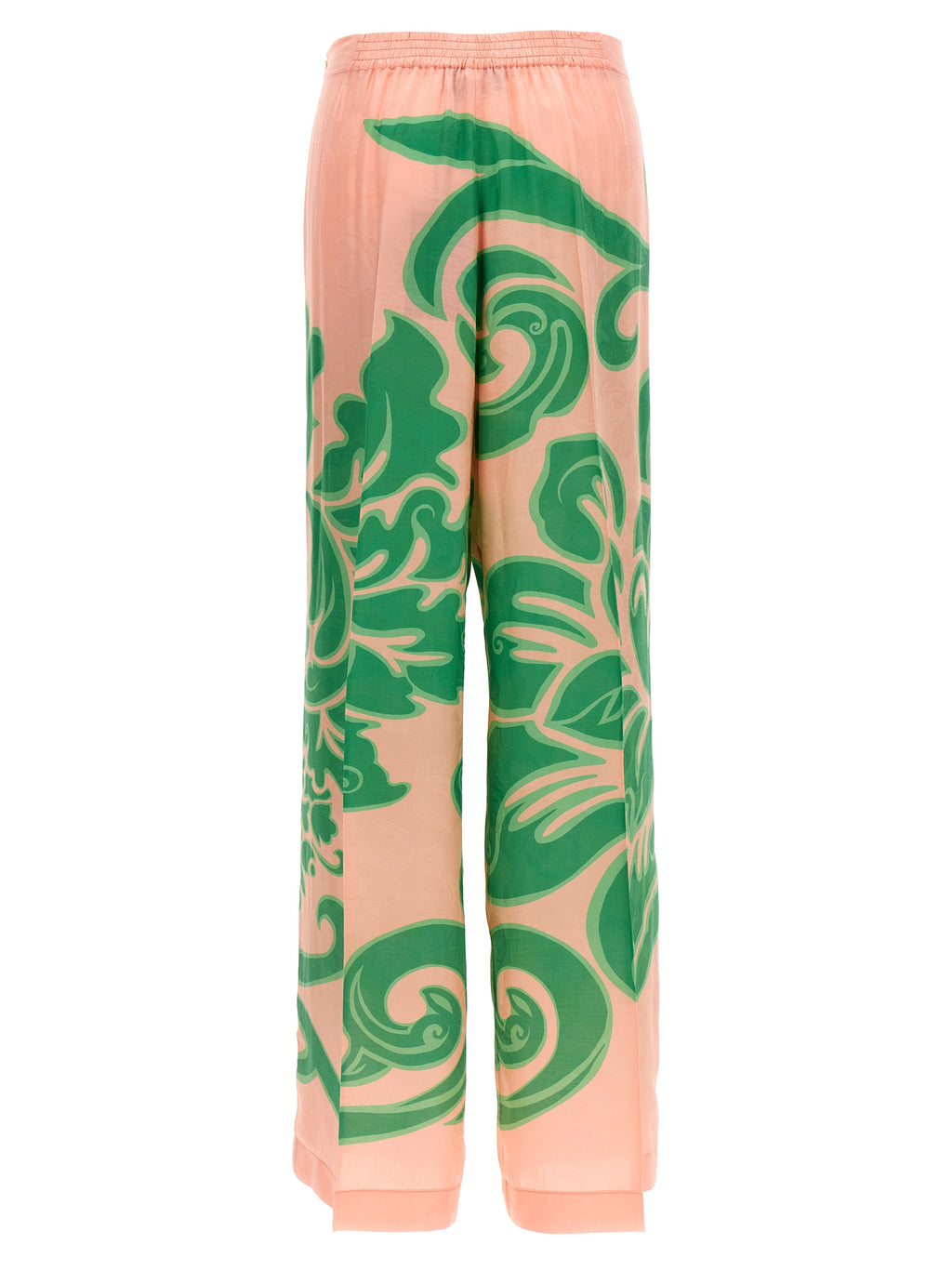 Multicolor Viscose Casual Pants