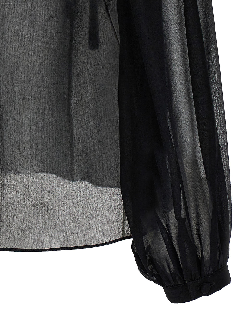Black Silk Blouse
