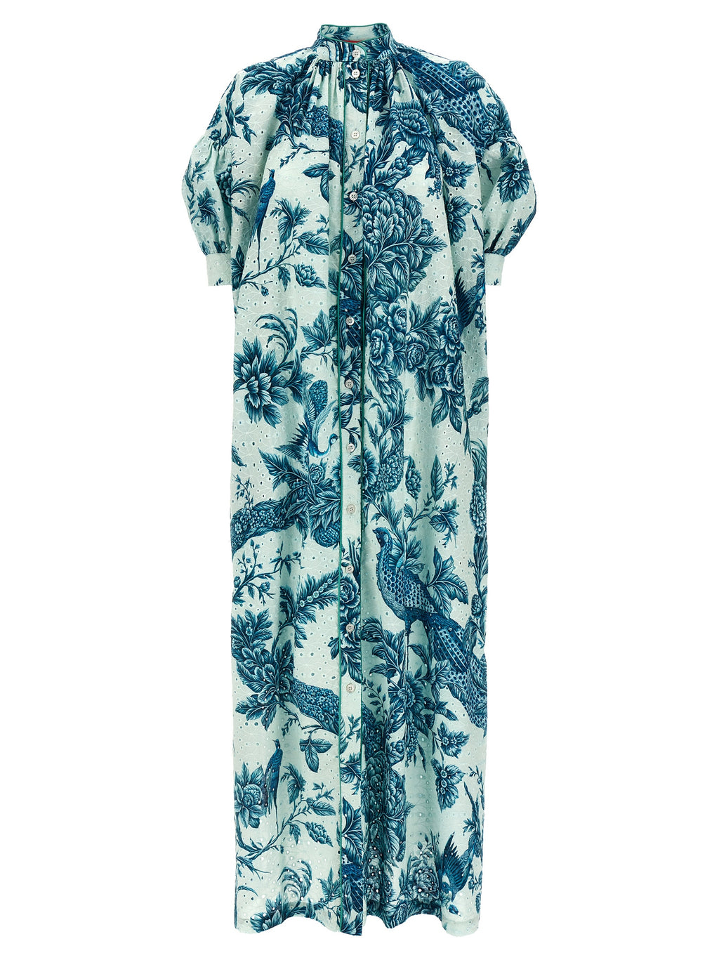 Multicolor Cotton Long Dress