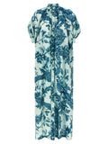 Multicolor Cotton Long Dress