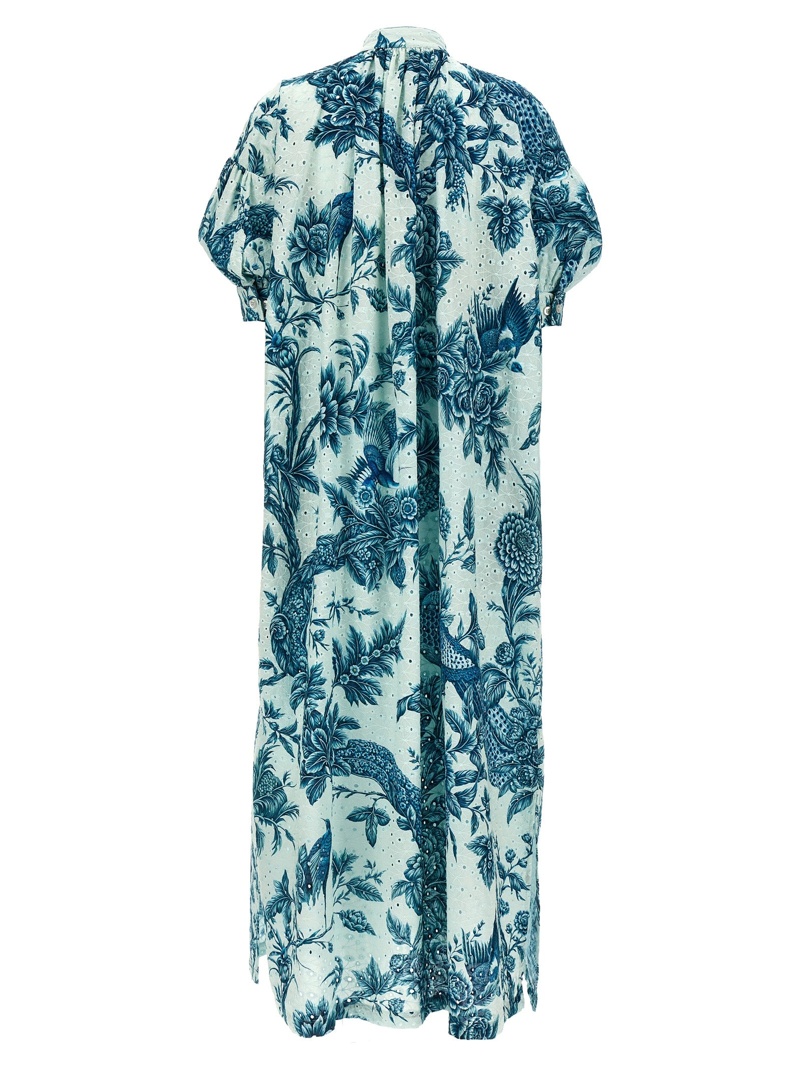 Multicolor Cotton Long Dress