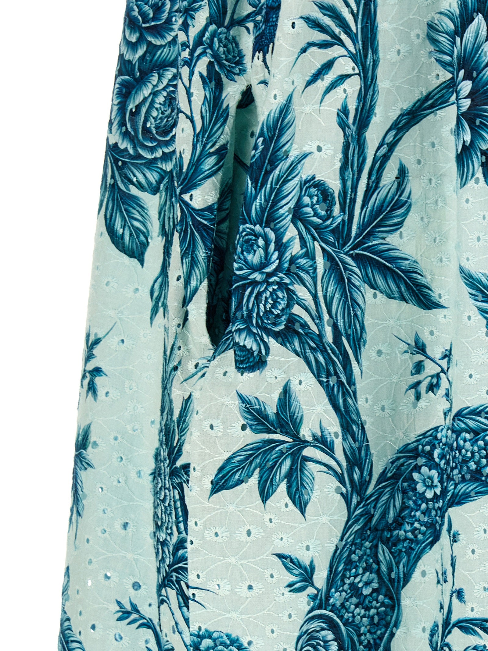 Multicolor Cotton Long Dress