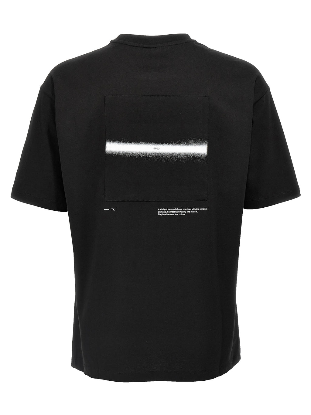 Black Cotton T-Shirt