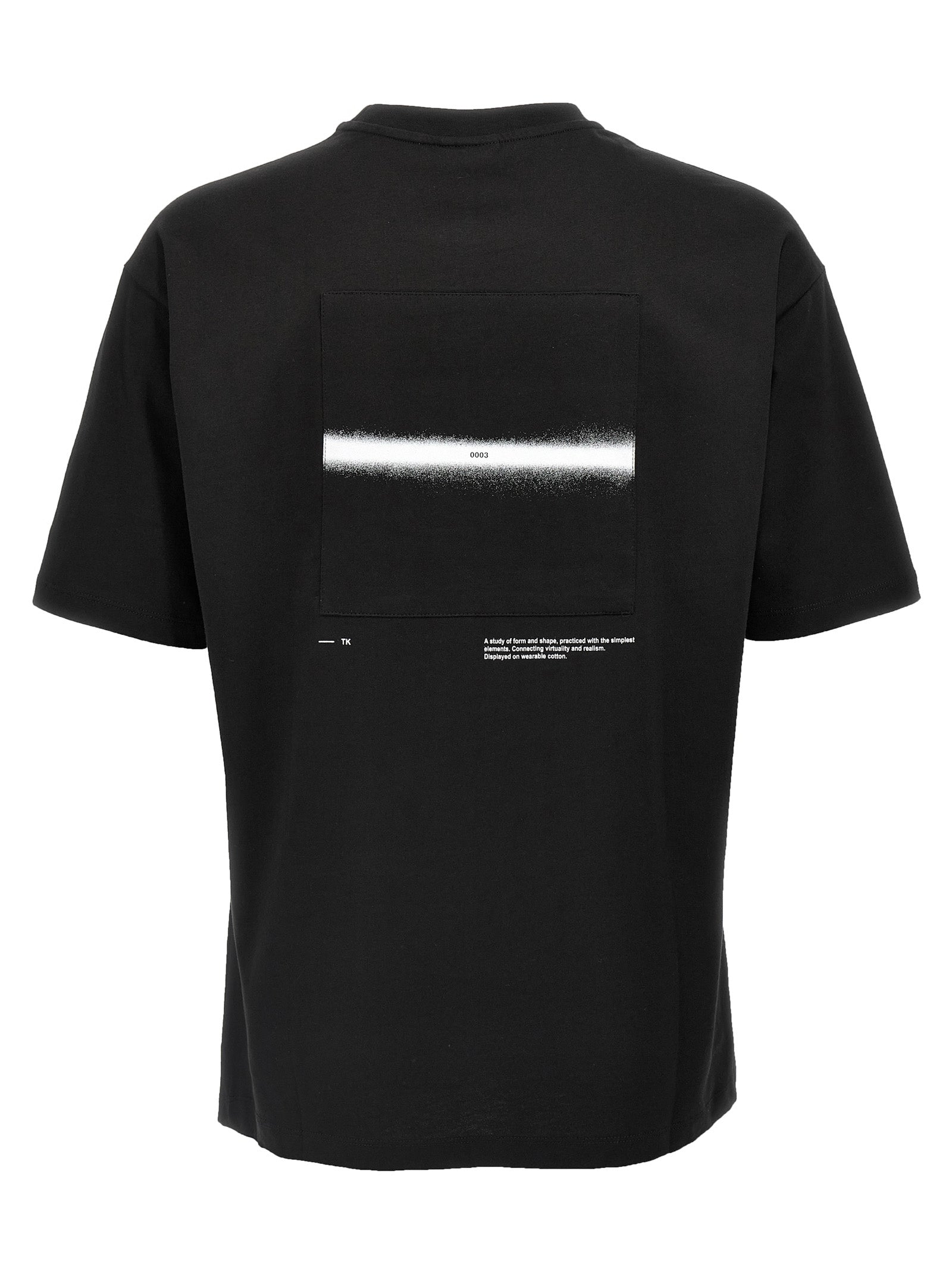 Black Cotton T-Shirt