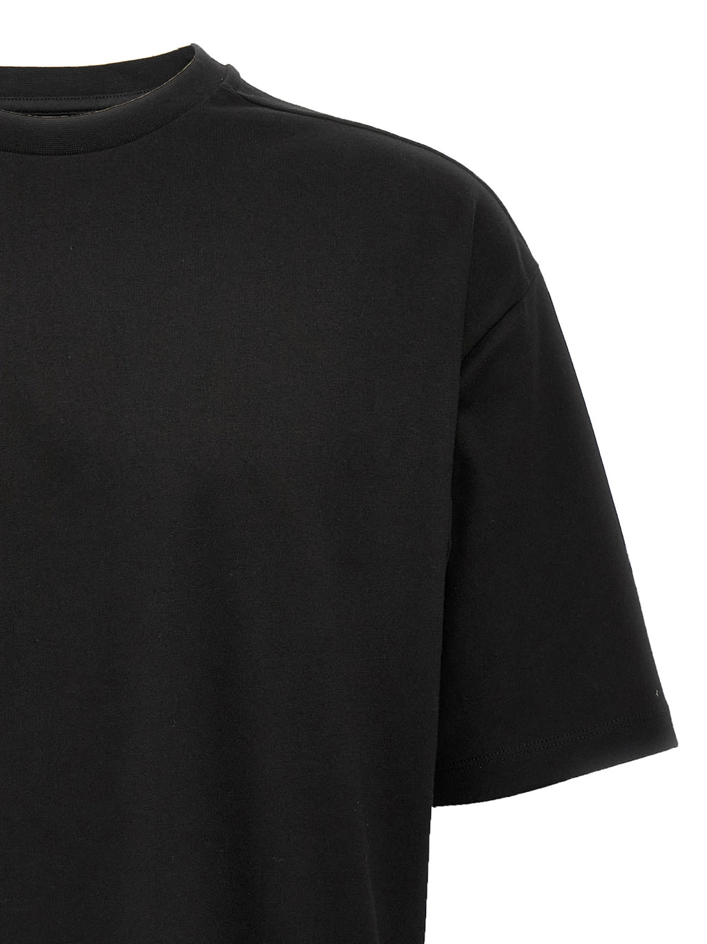 Black Cotton T-Shirt