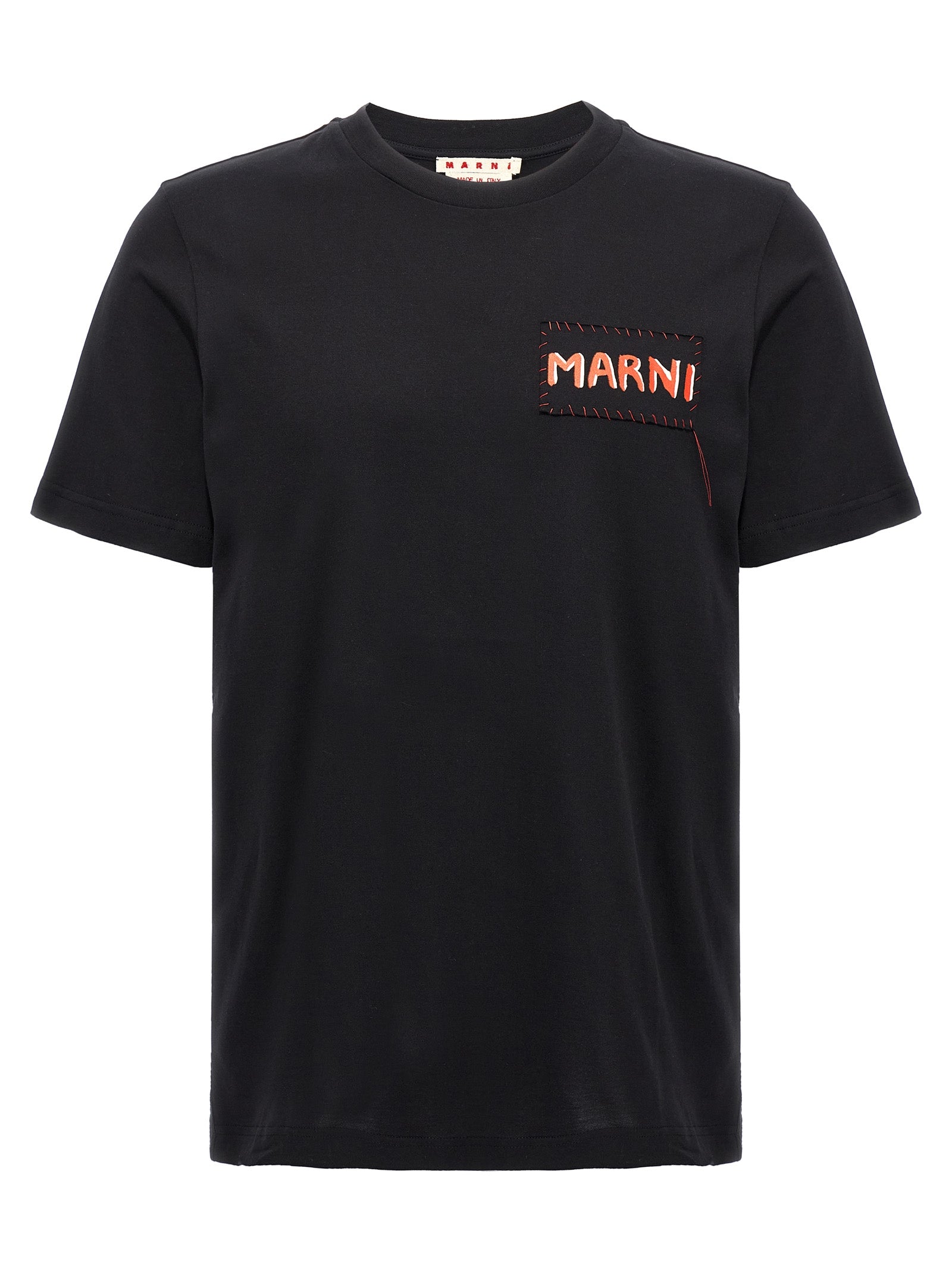 Black Cotton T-Shirt