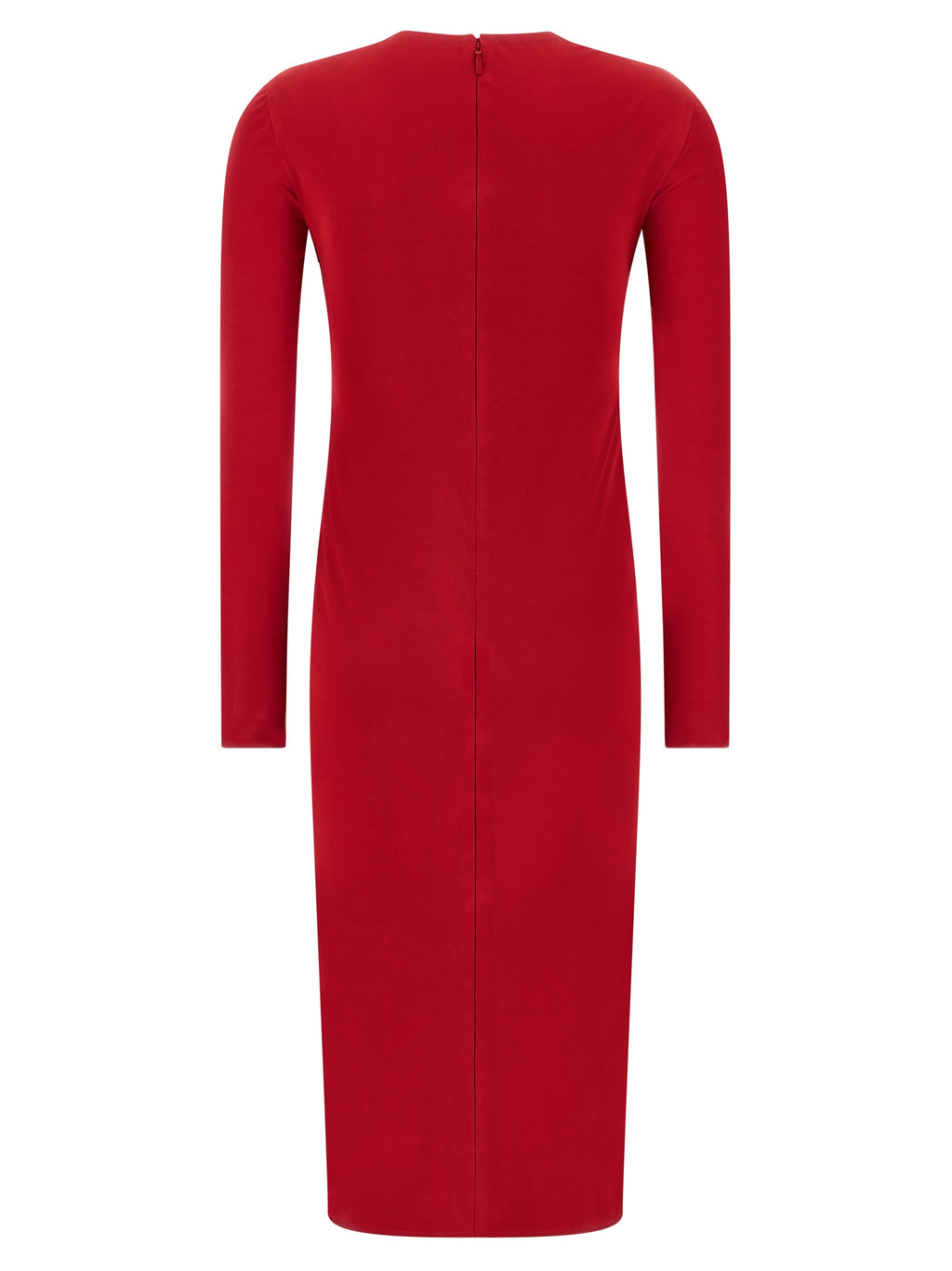 Multicolor Viscose Midi Dress