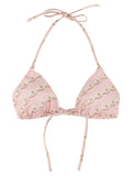 Multicolor Polyester Bikini