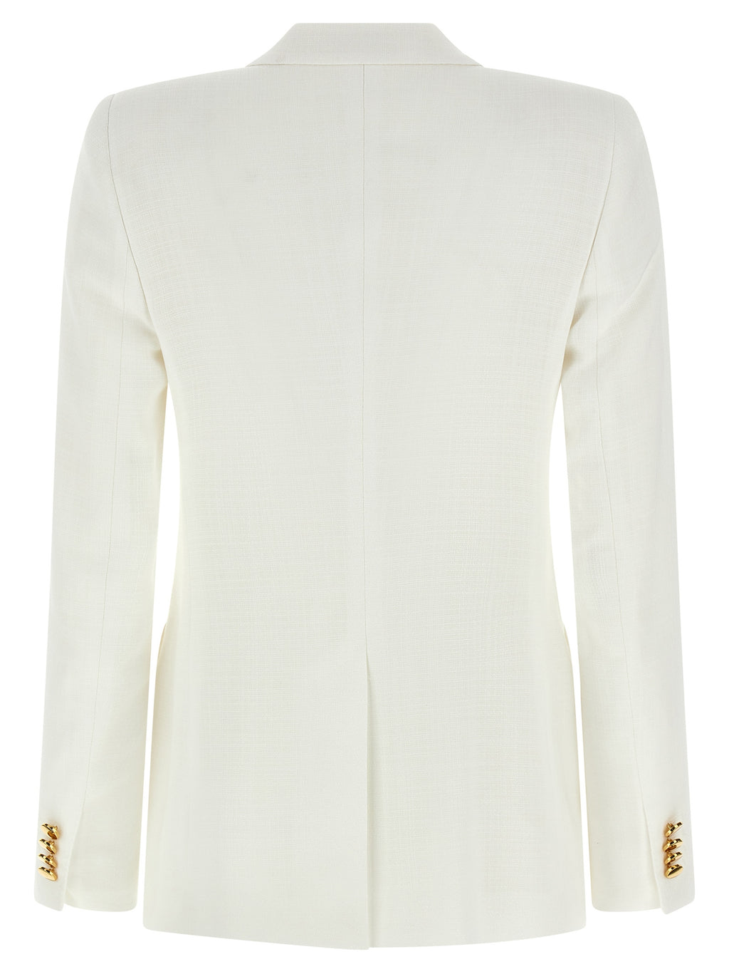 White Viscose Blazer