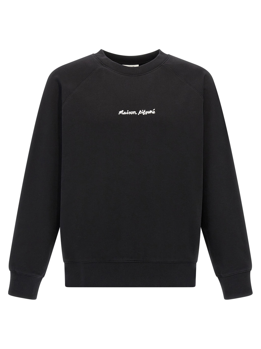 Black Cotton Sweatshirt