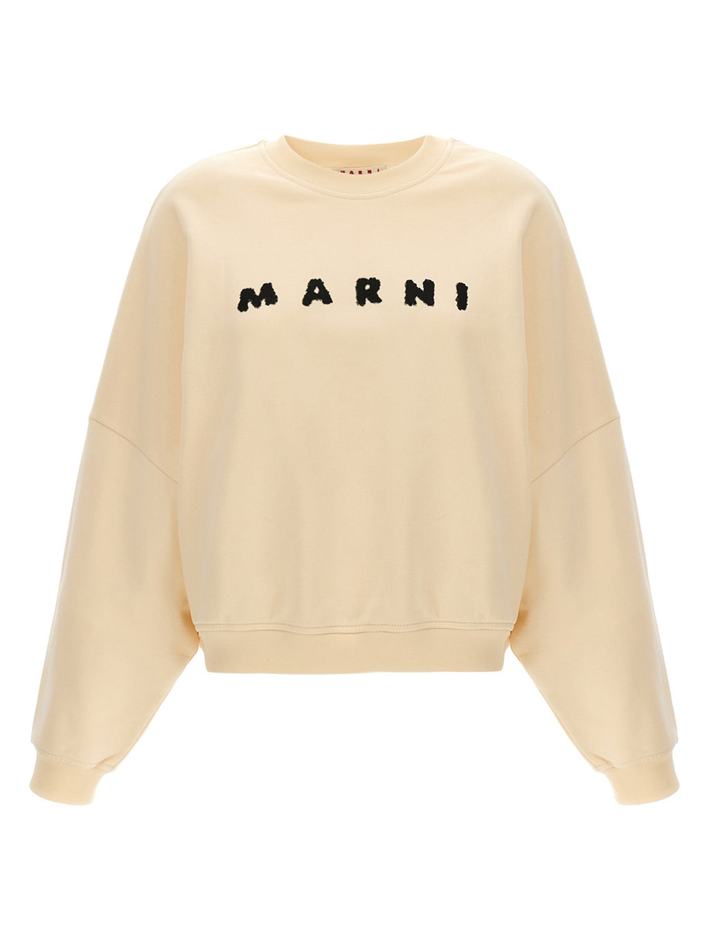 White Cotton Sweatshirt