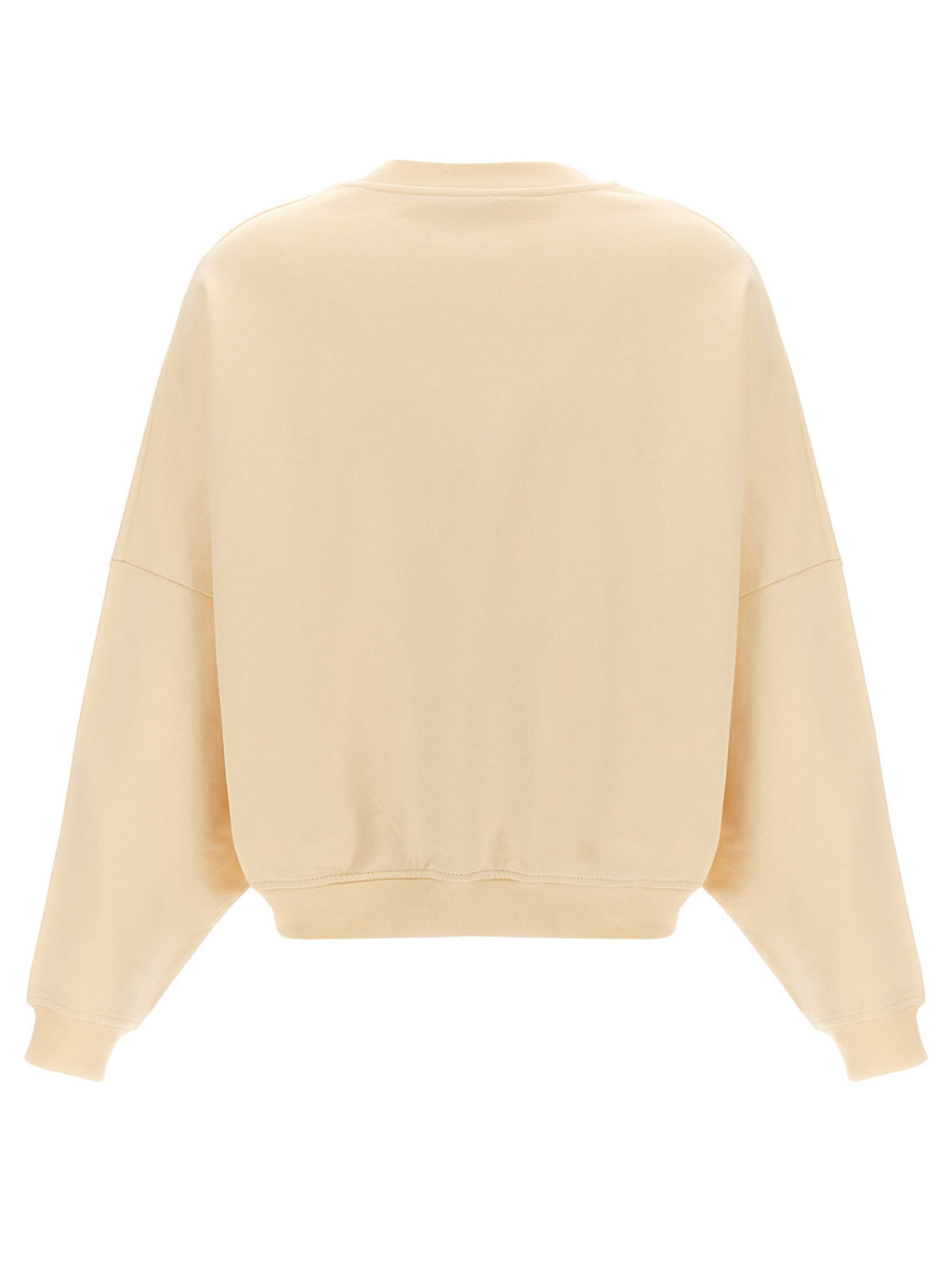White Cotton Sweatshirt