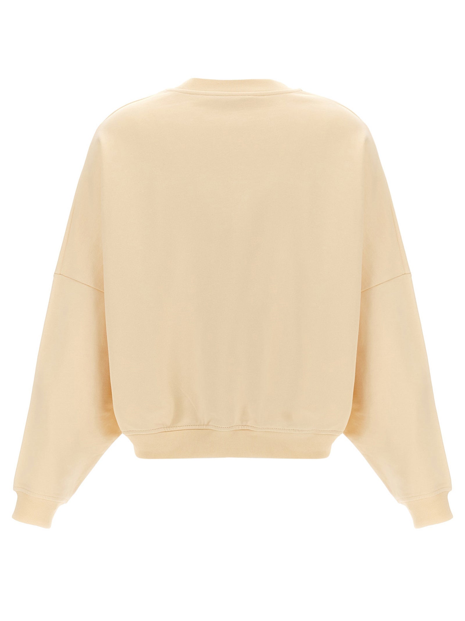 White Cotton Sweatshirt