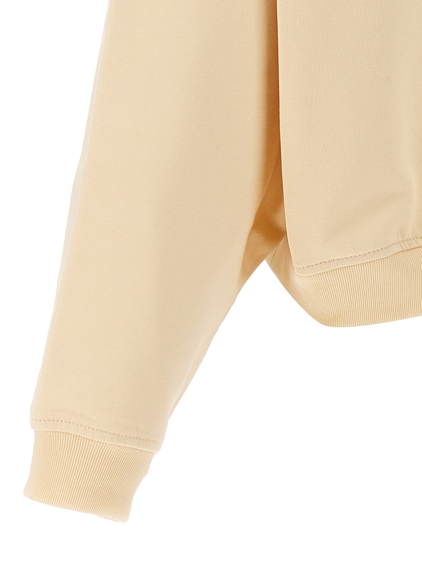 White Cotton Sweatshirt