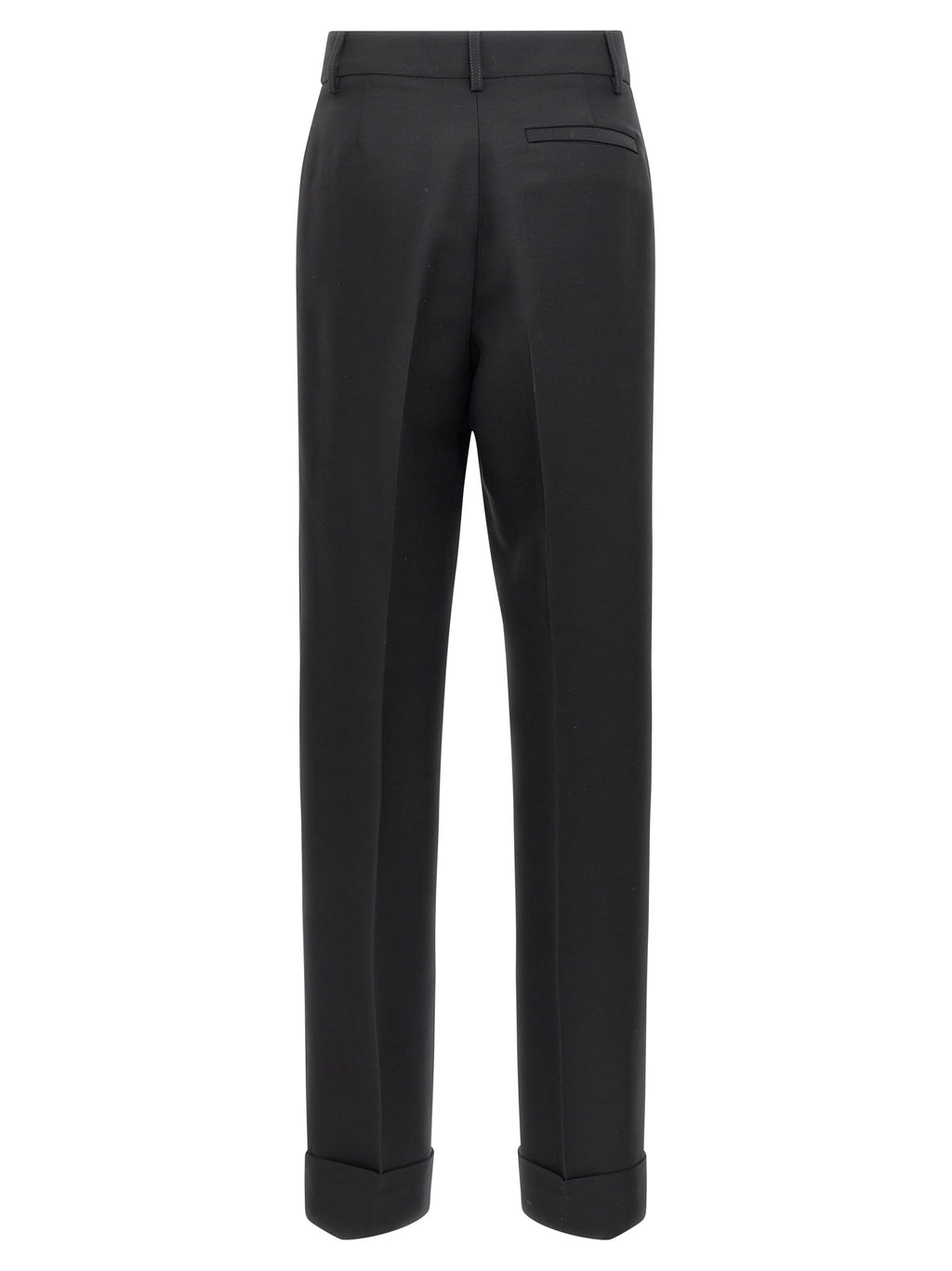 Black Viscose Dress Pants