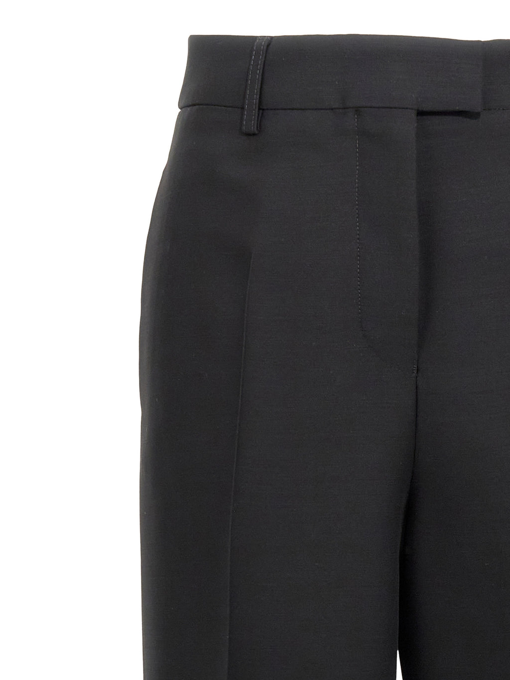 Black Viscose Dress Pants