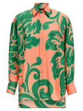 Multicolor Silk Blouse