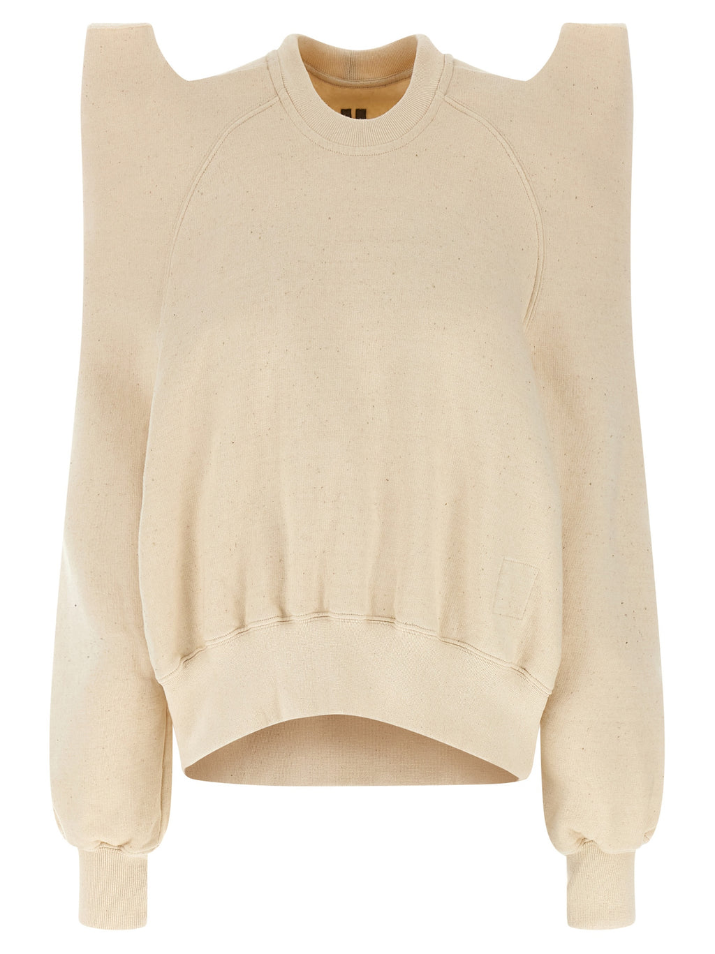 Beige Cotton Sweatshirt