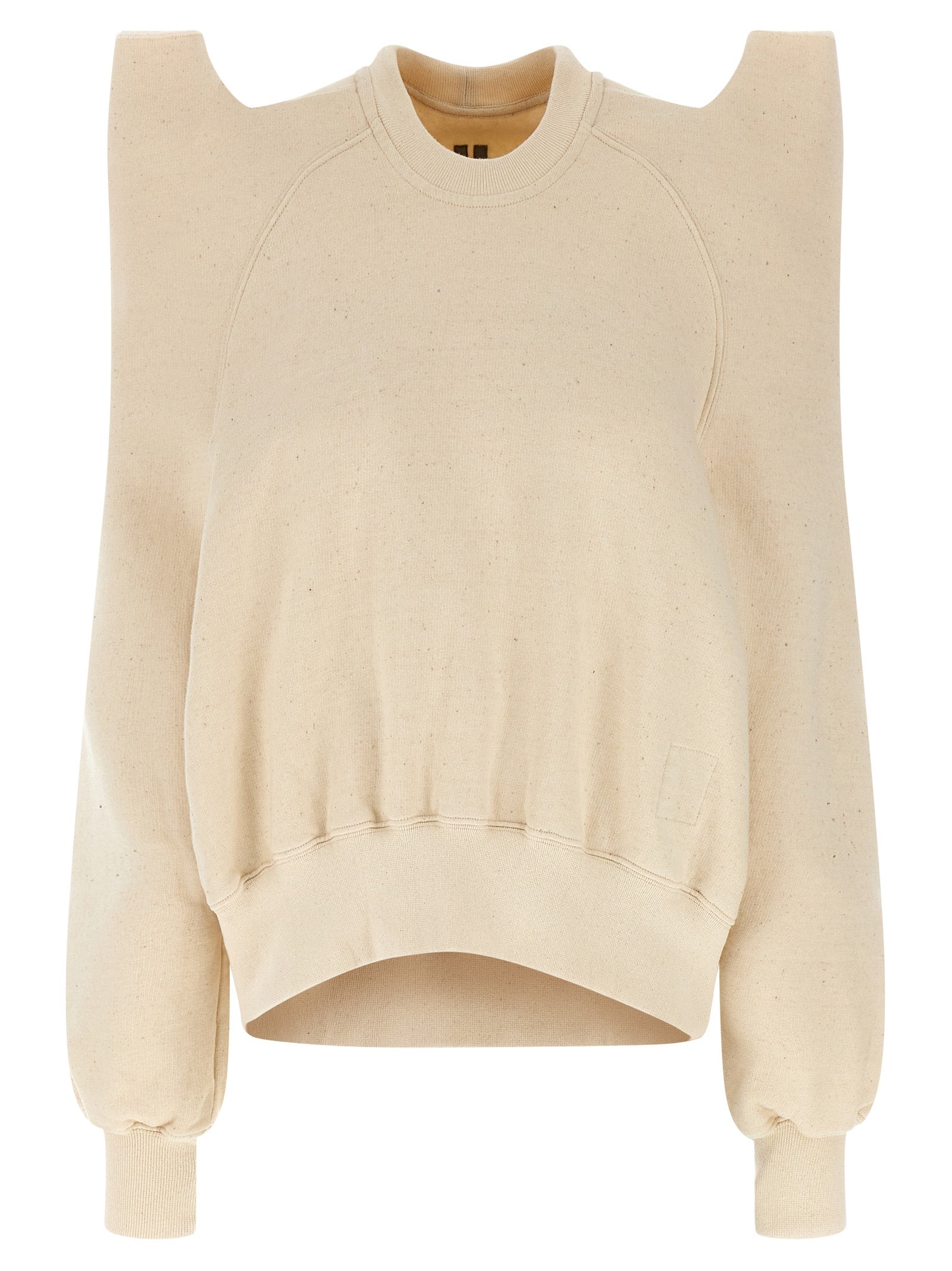 Beige Cotton Sweatshirt