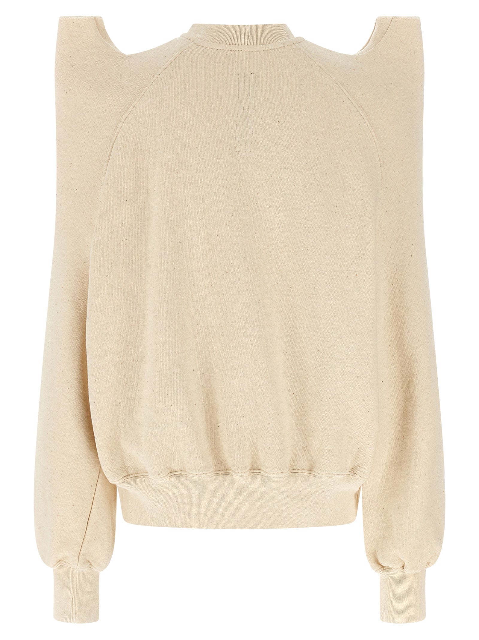 Beige Cotton Sweatshirt