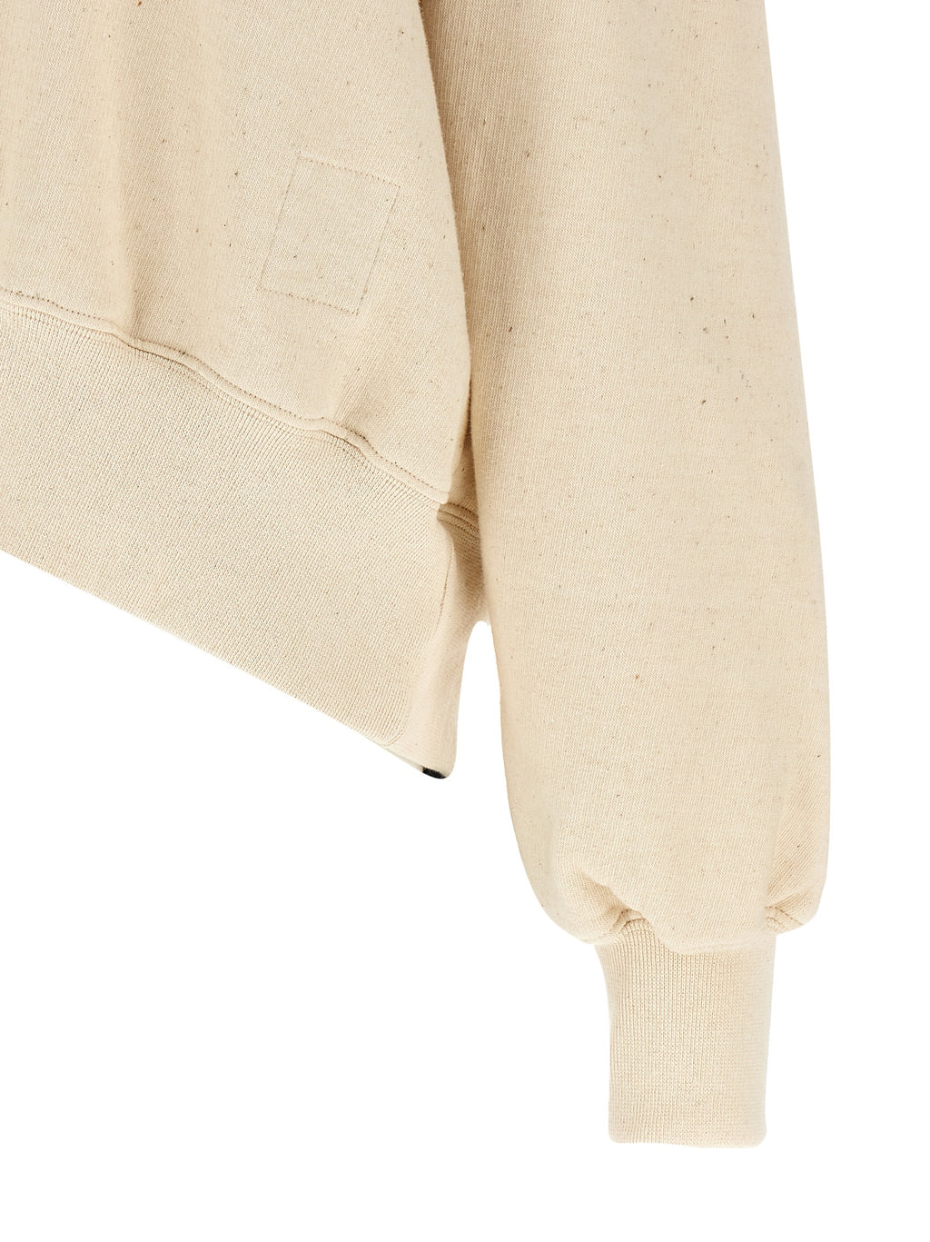 Beige Cotton Sweatshirt