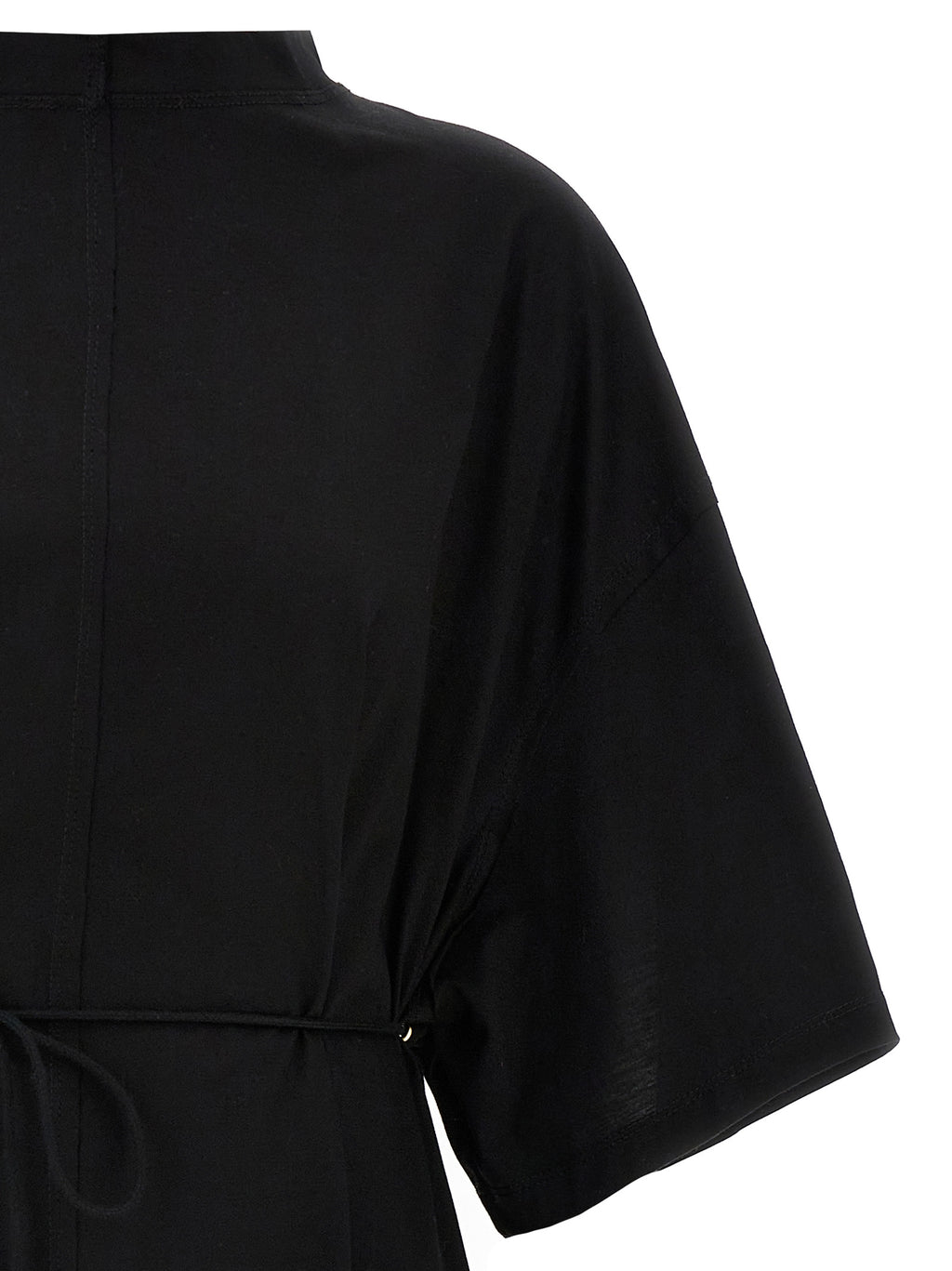 Black Cotton T-Shirt