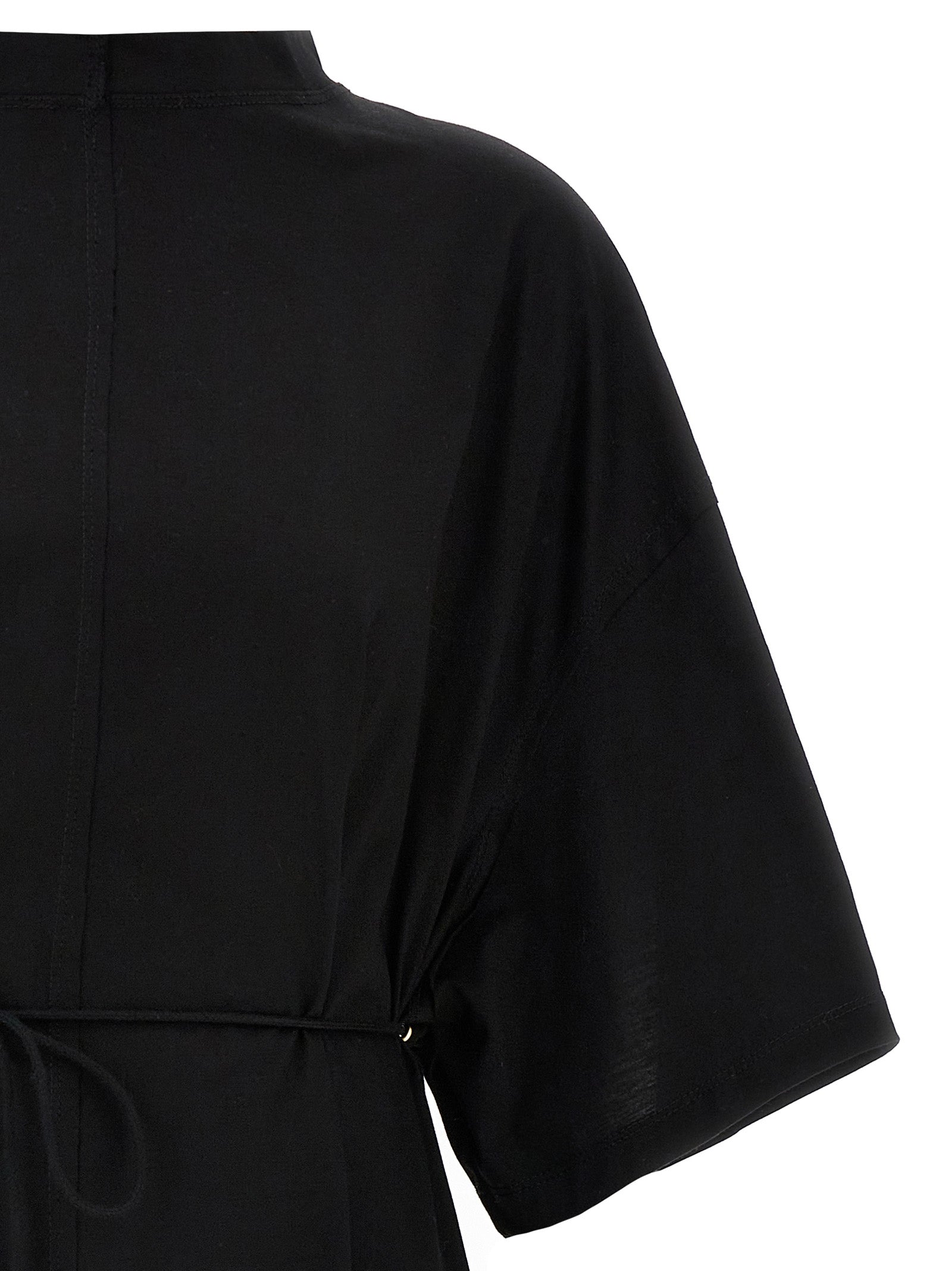 Black Cotton T-Shirt