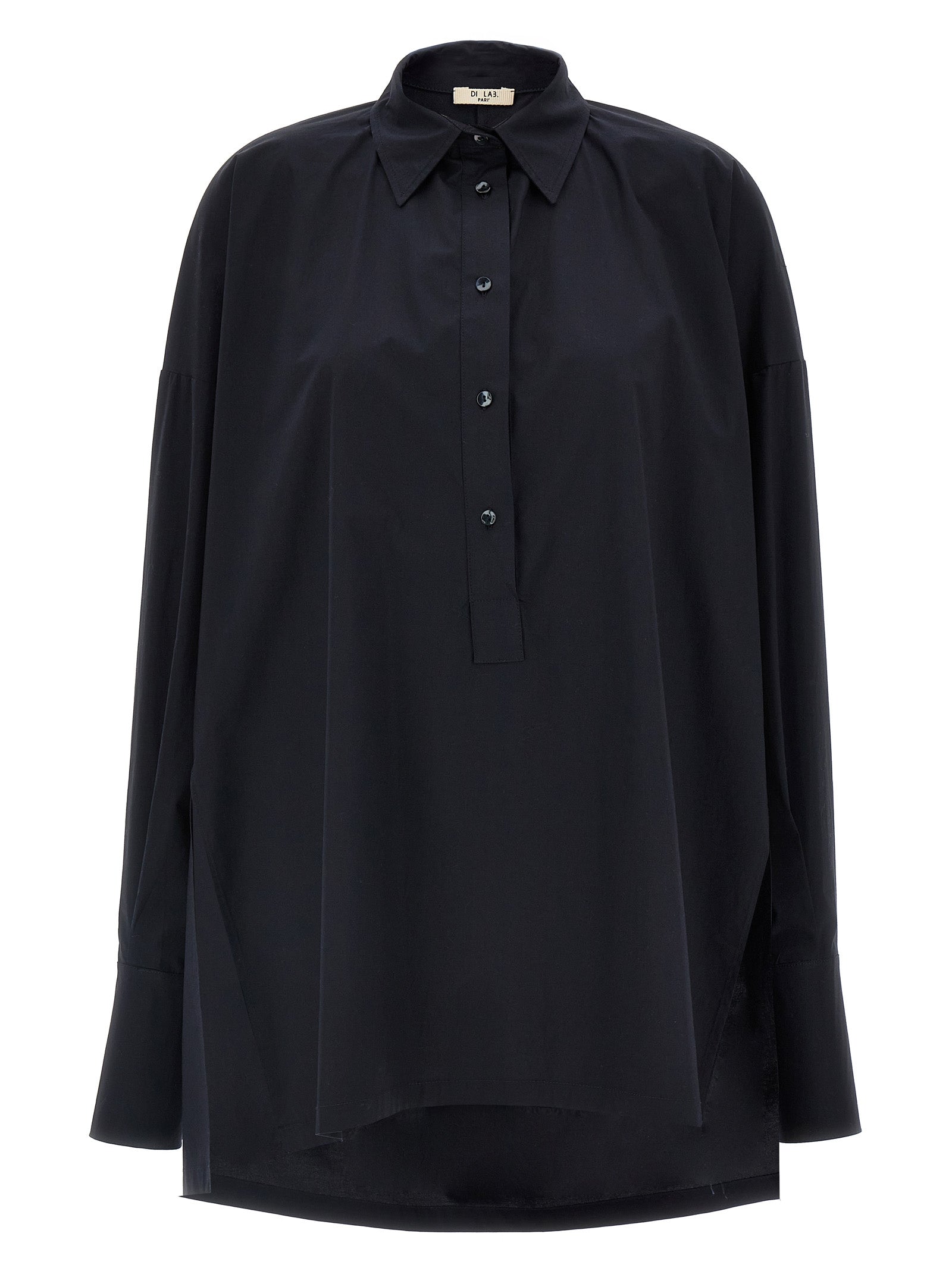 Blue Cotton Blouse