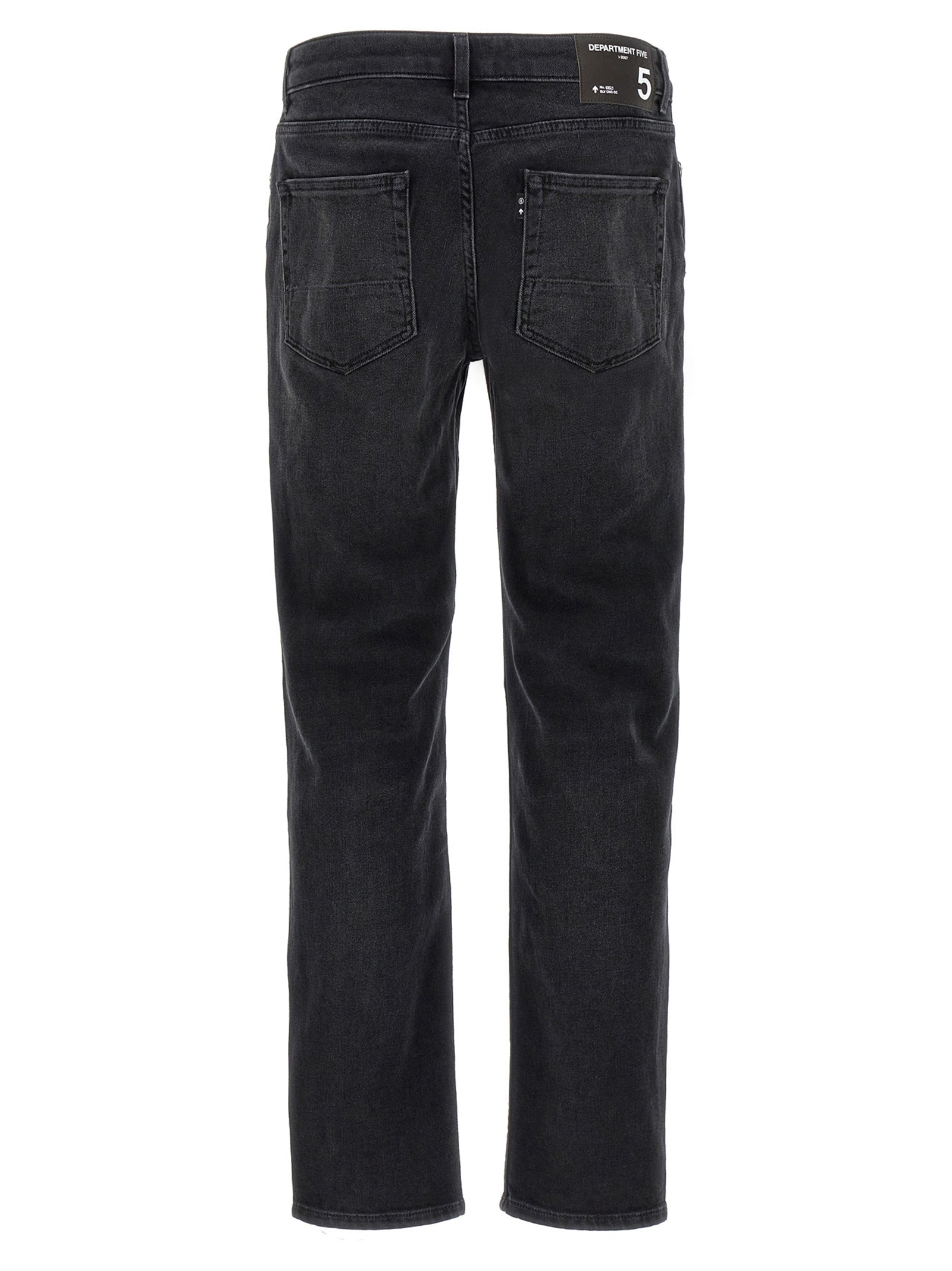 Black Cotton Jeans Denim