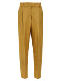 Gold Fluorofiber Dress Pants
