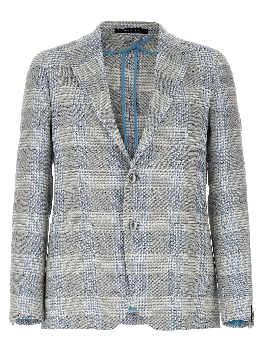 Blue Cotton Blazer