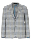 Blue Cotton Blazer