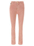 Multicolor Cotton High-Waisted Jean