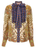 Multicolor Cotton Blouse