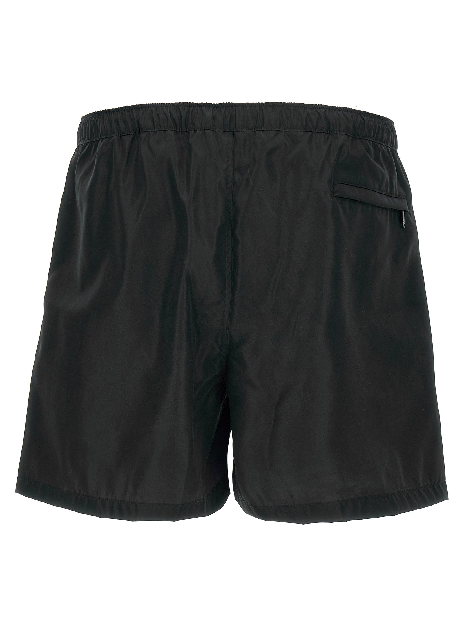 Black Polyamide Swim Shorts