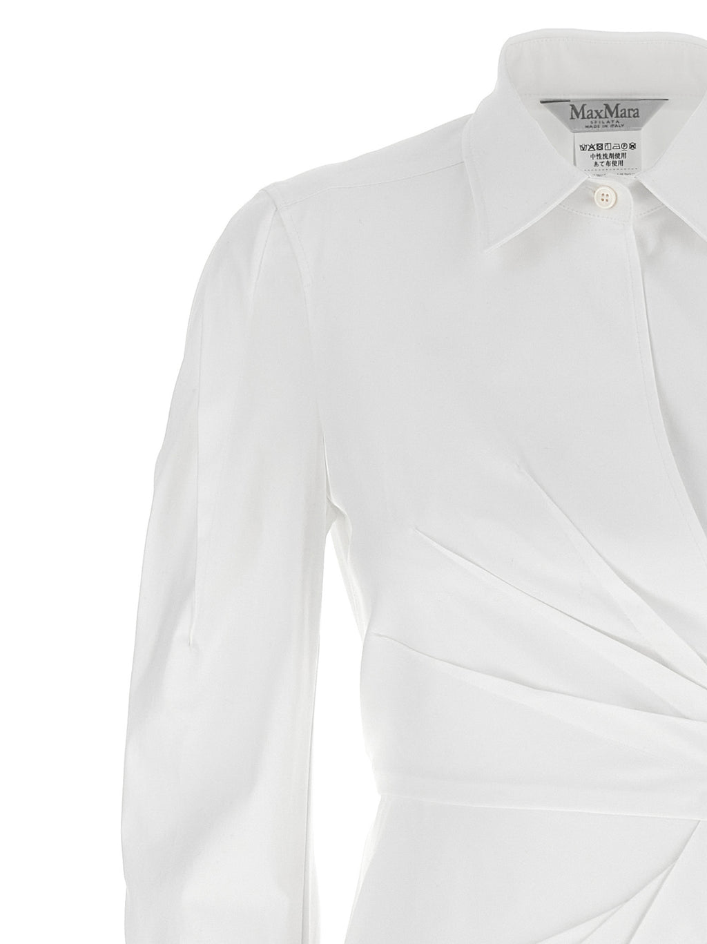 White Cotton Long Dress