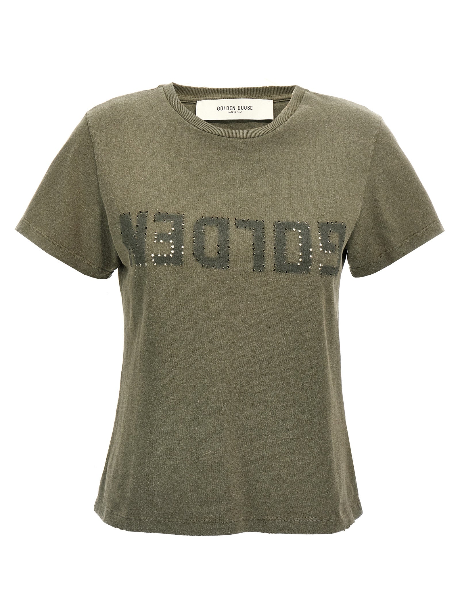 Bicolor Cotton T-Shirt