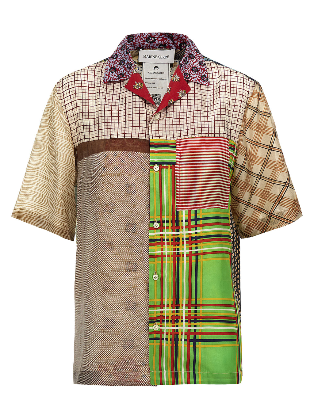 Multicolor Silk Blouse
