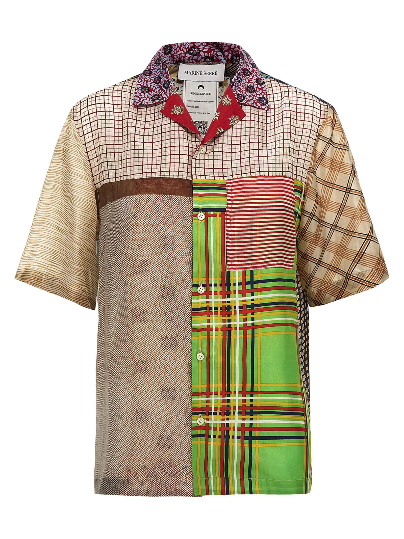Multicolor Silk Blouse