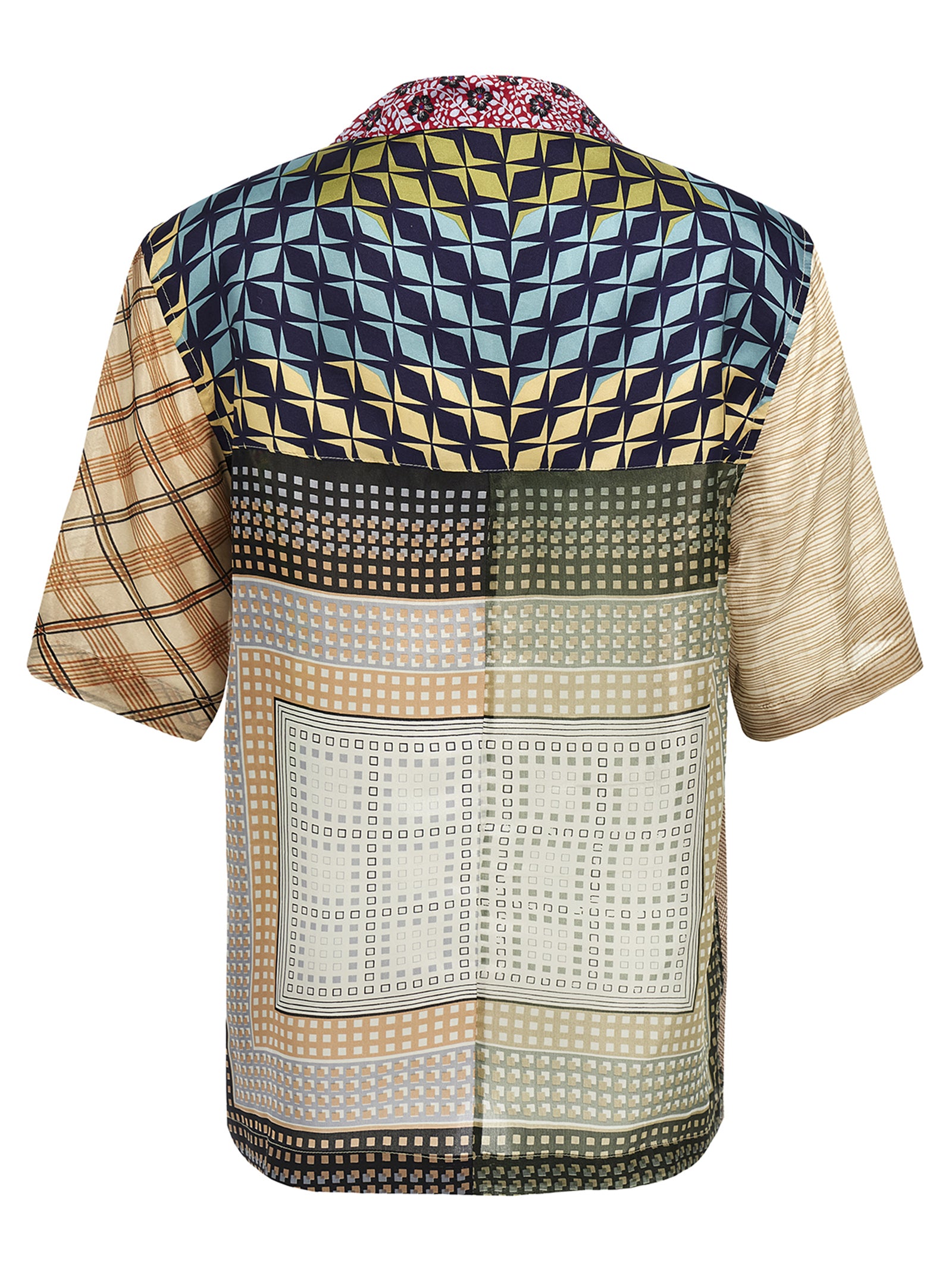Multicolor Silk Blouse