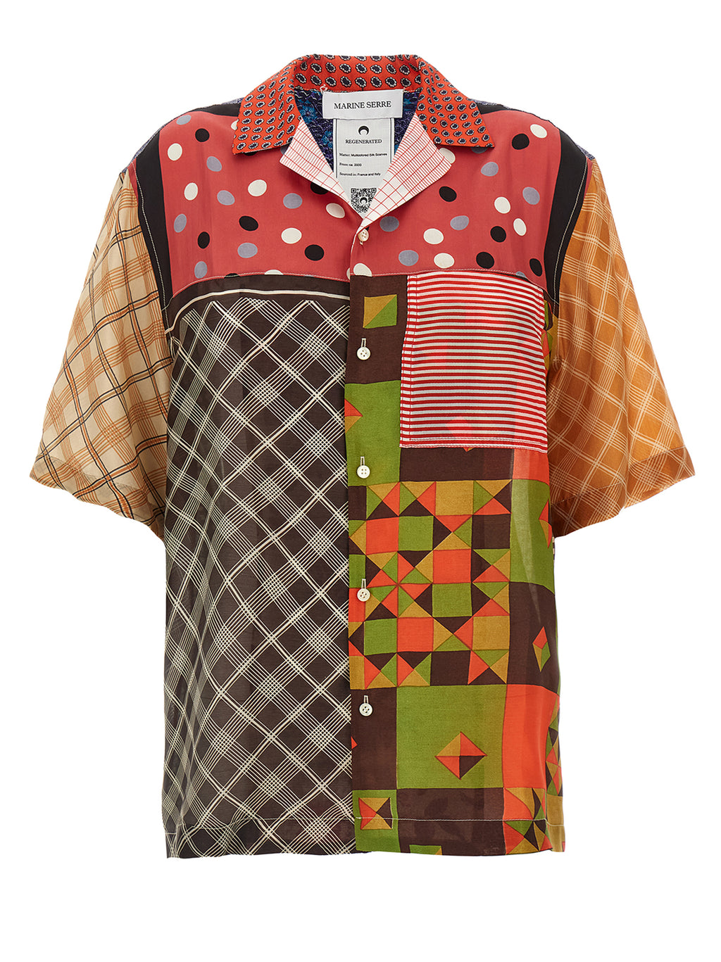 Multicolor Silk Blouse