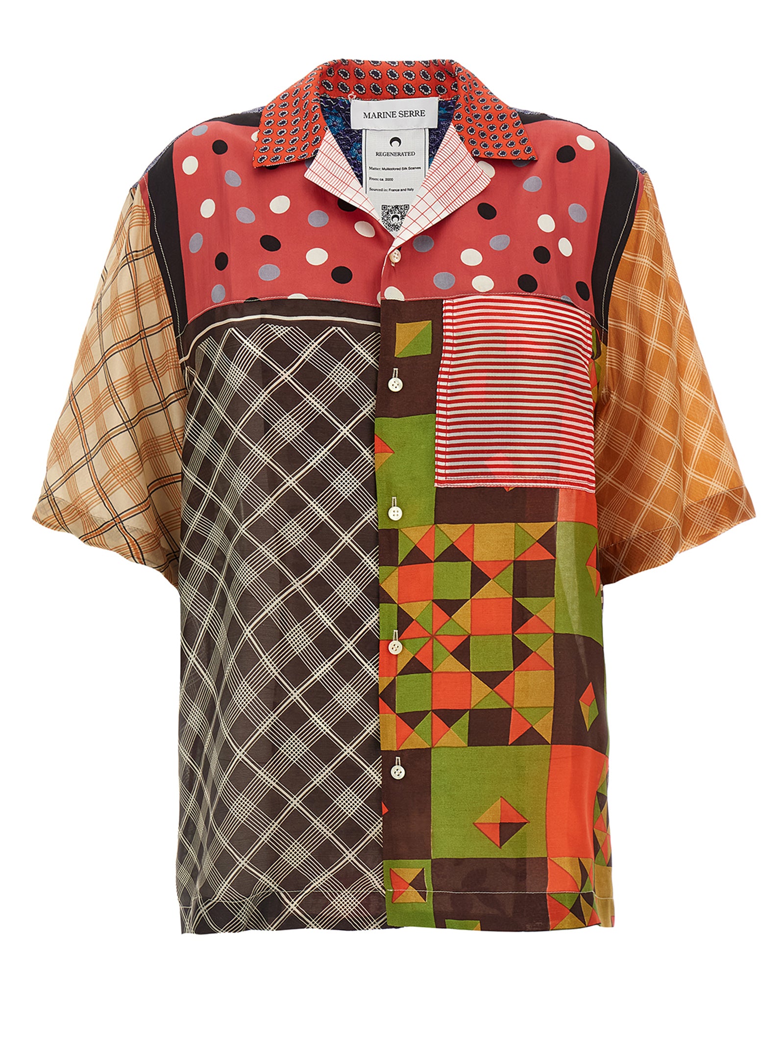 Multicolor Silk Blouse