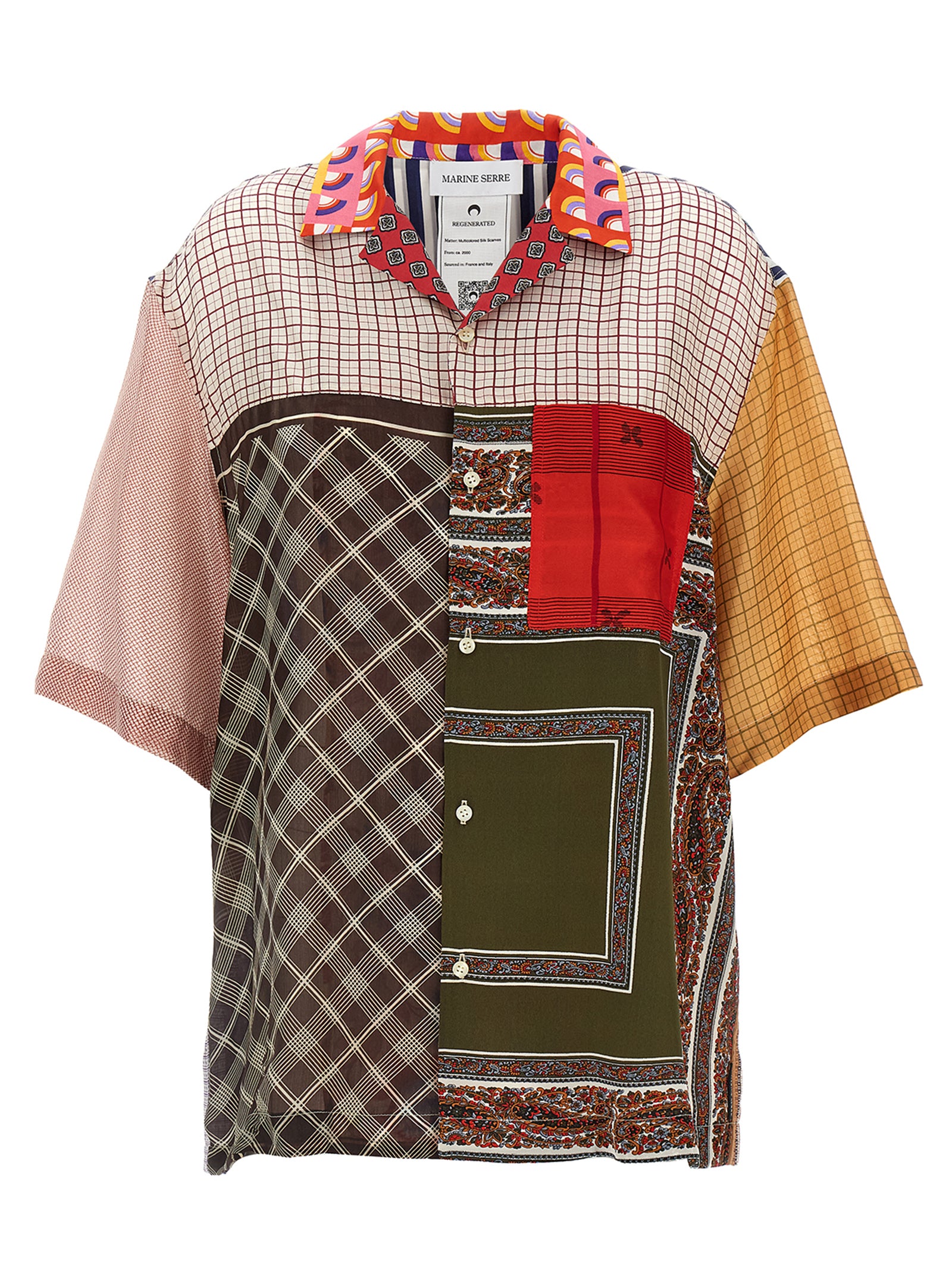 Multicolor Silk Blouse