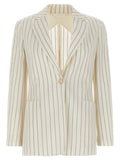 White Cotton Blazer